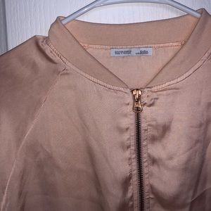 Zara Rose Gold zip up